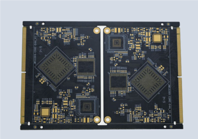 8-layer gold finger blind buried hole PCB board&pcba