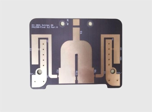 Red oil PCB blind hole circuit board&PCBA