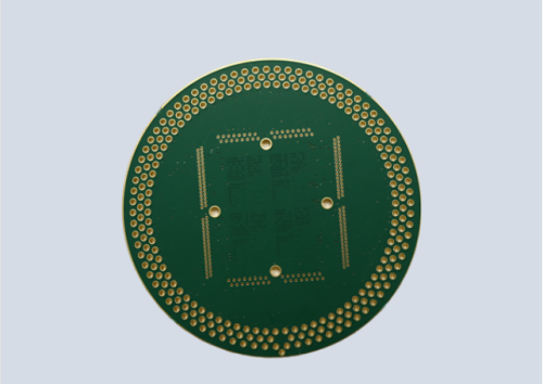 Round PCB through hole circuit board&pcba